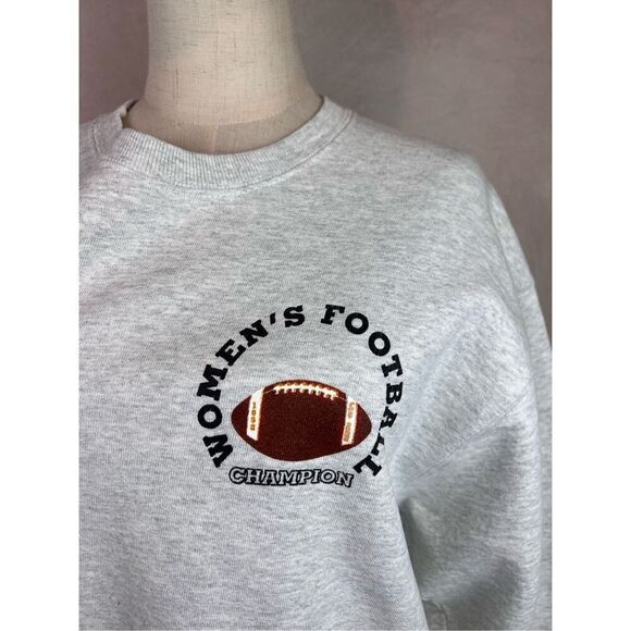 Vintage 1990s Women’s Football Champion Sweatshirt - Picture 2 of 7